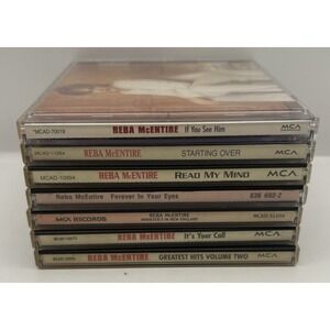 Reba McEntire Cd Lot of 7 Country Music Albums‎